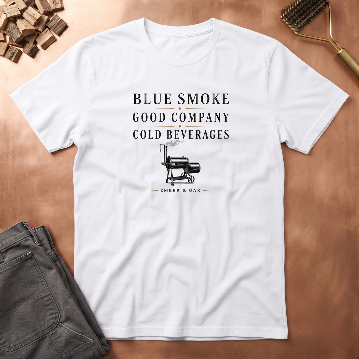 Blue Smoke  T-Shirt