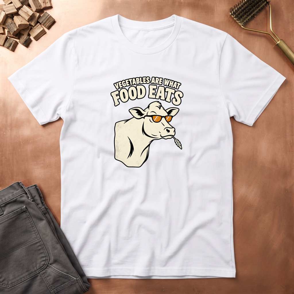 No Vegans Cow T-Shirt