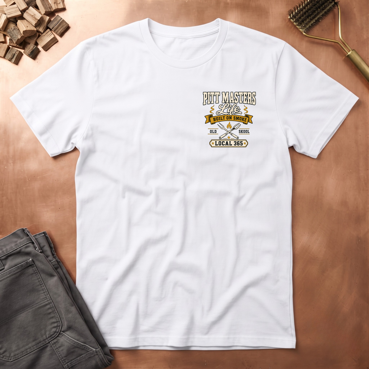 Pitmasters local 365 (FRONT & BACK)