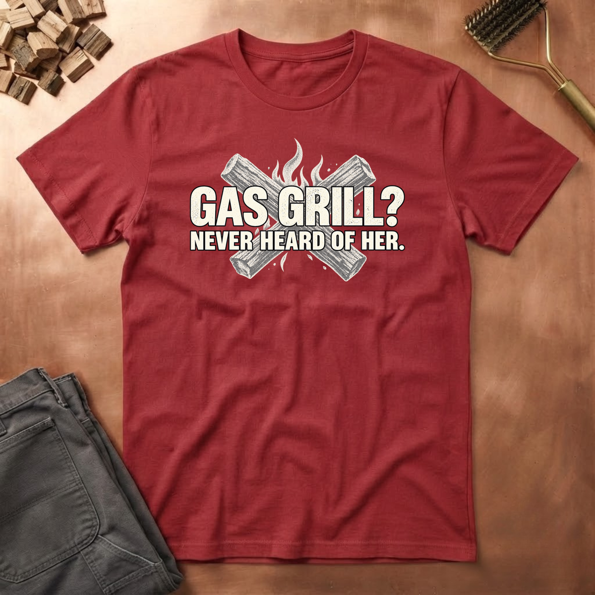 No Gas Grills T-Shirt