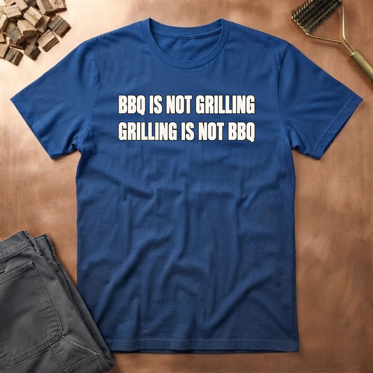 BBQ VS Grilling T-Shirt