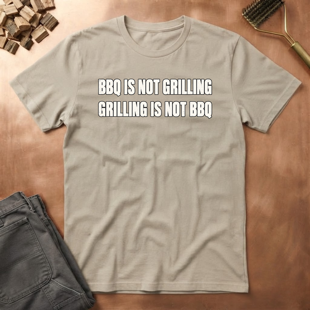 BBQ VS Grilling T-Shirt