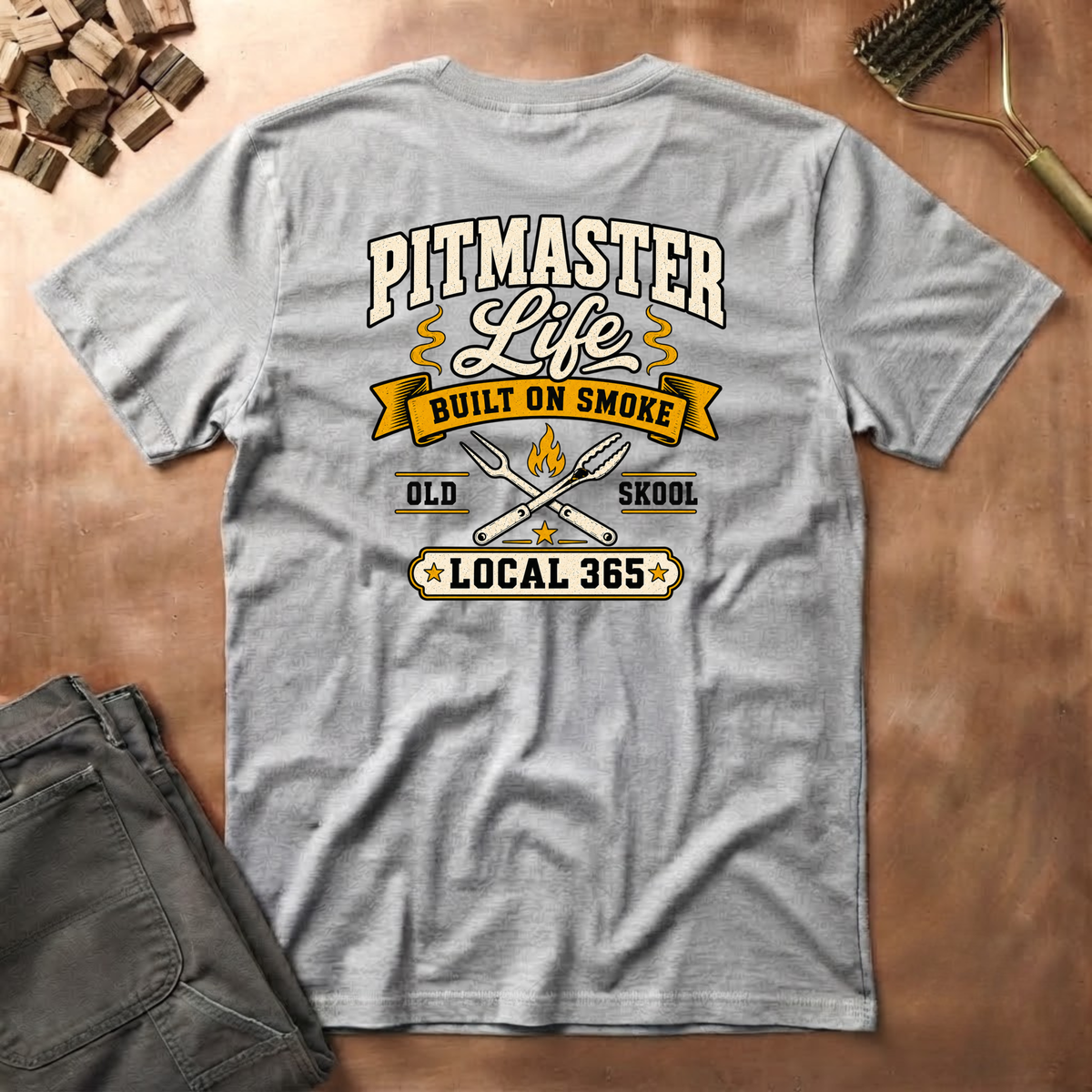 Pitmasters local 365 (FRONT & BACK)