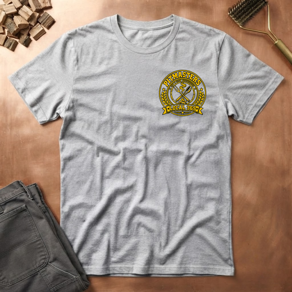 Pitmasters local 365 Circle (FRONT & BACK)