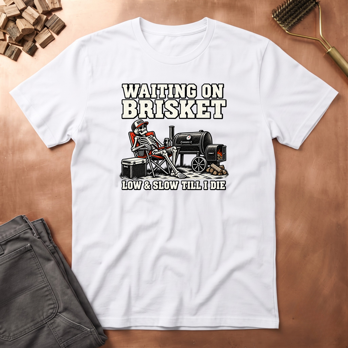 Waiting On Brisket T-Shirt
