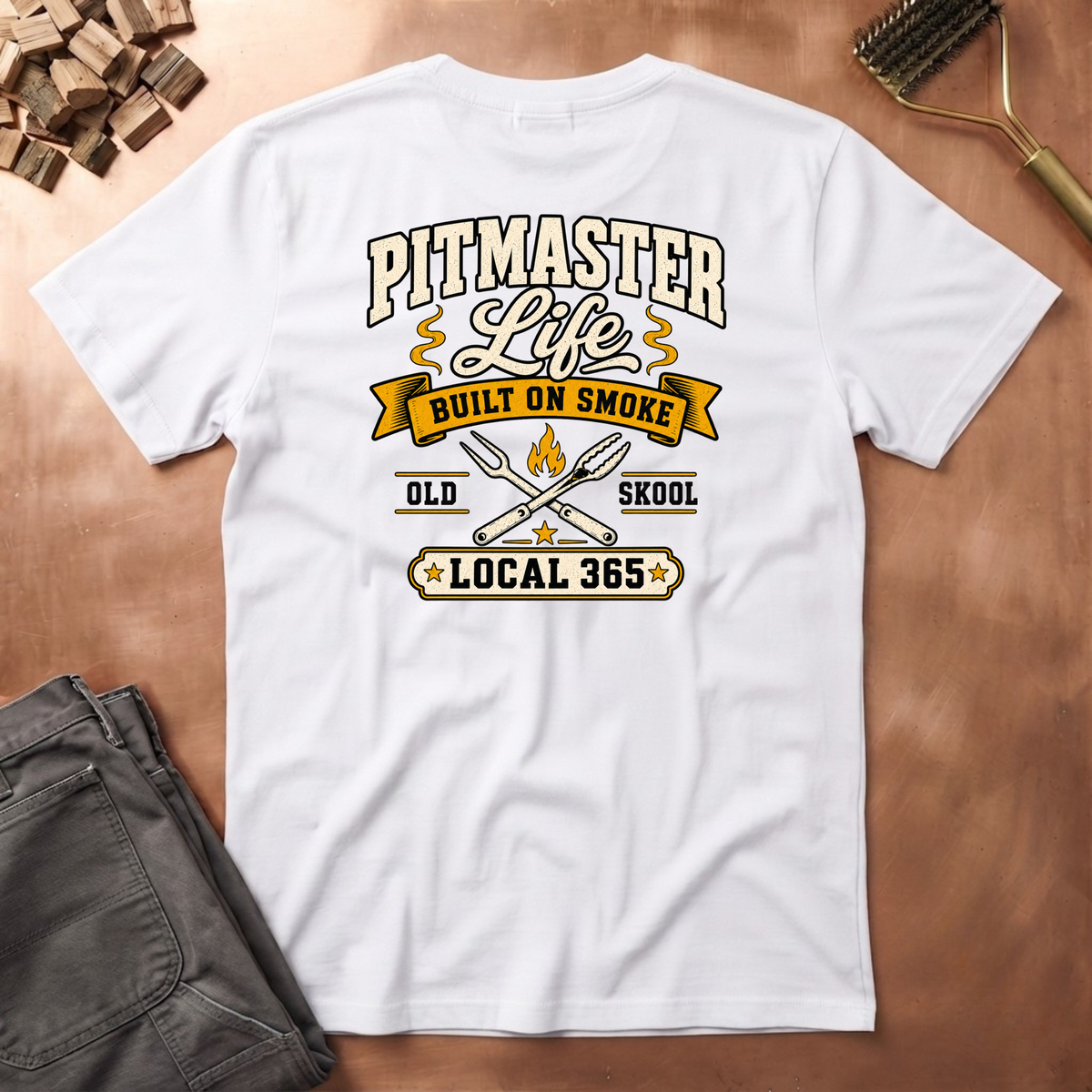 Pitmasters local 365 (FRONT & BACK)